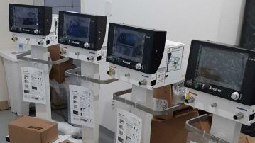 Ampa - HMCJ recebe mais cinco respiradores artificiais 3 Ampa - Associação Mato-grossense dos Produtores de Algodão.
